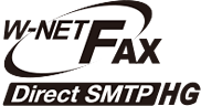 W-NET FAX ダイレクトSMTP